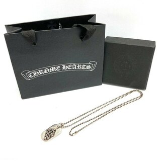 クロムハーツ(Chrome Hearts)の★CHROME HEARTS クロムハーツ 2532-304-0010-9100 1Ball Tiny CH Cross Charm 1ボール タイニー CHクロス チャーム ペンダントトップ シルバー(ネックレス)