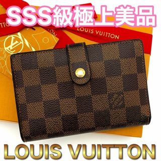 ルイヴィトン(LOUIS VUITTON)のルイヴィトン ダミエ ヴィエノワ コンパクト　がま口財布 E19(財布)