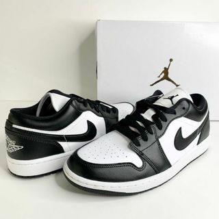 ジョーダン(Jordan Brand（NIKE）)のNIKE ナイキ ウィメンズ エアジョーダン1 ロー "ホワイト/ブラック"(スニーカー)