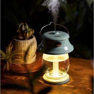 Toffy - Toffy LEDランタン加湿器(充電式) 新品未使用ペールアクア　お茶のちから