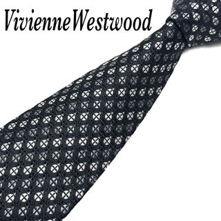 Vivienne Westwood -  【美品】 ヴィヴィアンウエストウッド ネクタイ オーブ 総柄 シルク 高級