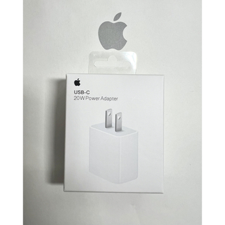 アップル(Apple)の新品未開封-Apple 純正 USB-C 20W 電源アダプター 充電器(iPhoneケース)