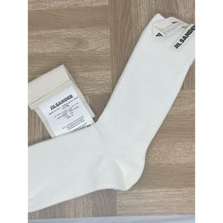 JIL SANDER 　ジルサンダーソックス　靴下　ホワイト2407