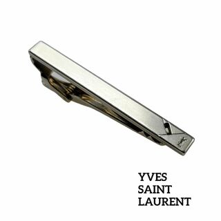 イヴサンローラン(Yves Saint Laurent)のYVES SAINT LAURENT  ネクタイピン シルバー シンプル(ネクタイピン)