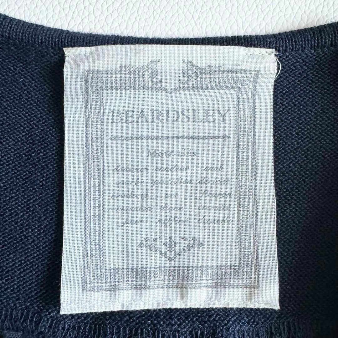 BEARDSLEY(ビアズリー)のBEARDSLEY コットン リネン バック刺繍 チュニック ワンピース レディースのトップス(チュニック)の商品写真