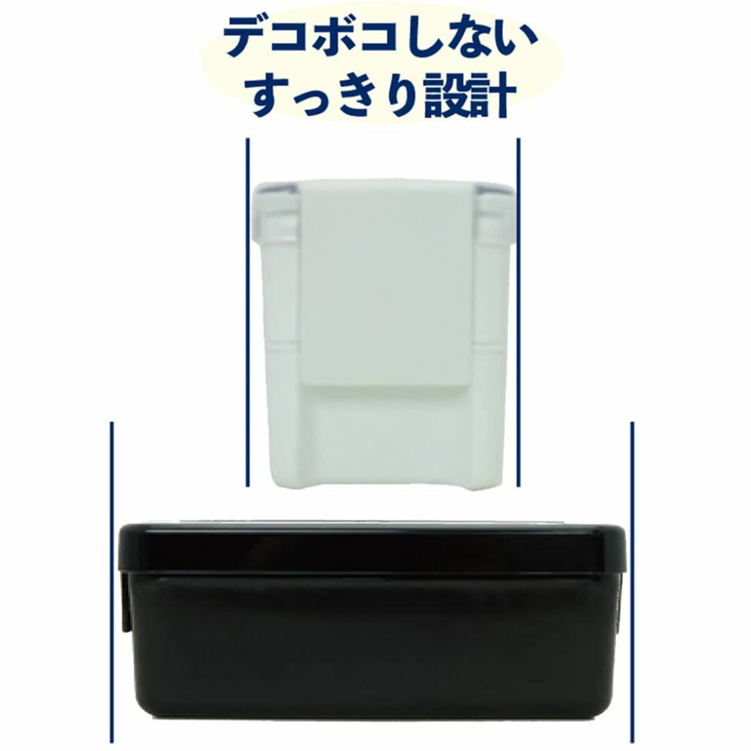 【色: ホワイト】岩崎工業 弁当箱 ランチボックス 1段 520ml ホワイト  インテリア/住まい/日用品のキッチン/食器(弁当用品)の商品写真