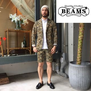 ビームス(BEAMS)のBEAMS PLUS ビームス プラス パッチワーク 半袖 ボタンダウンシャツ(シャツ)