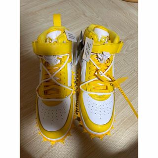 ナイキ(NIKE)のNIKE AIR FORCE 1 MID off-white コラボ(スニーカー)