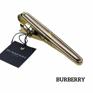 BURBERRY - 【未使用保管品】BURBERRY ネクタイピン 騎士 マッドブラウン ゴールド