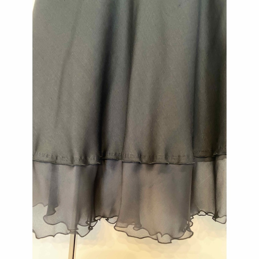 M'S GRACY(エムズグレイシー)のエムズグレイシー　ブラック　スカート　サイズM レディースのスカート(ひざ丈スカート)の商品写真