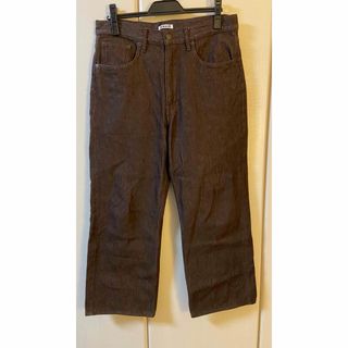 オーラリー(AURALEE)のHARD TWIST DENIM 5P pants(デニム/ジーンズ)