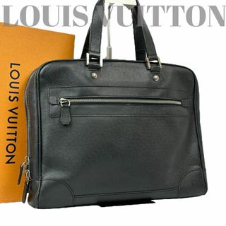 ルイヴィトン(LOUIS VUITTON)のルイヴィトン ヴィトン タイガ イゴール M31172 ビジネスバッグ 黒(ビジネスバッグ)