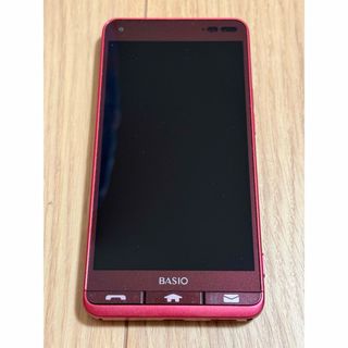 SIMフリー KYV43 32GB レッド(スマートフォン本体)