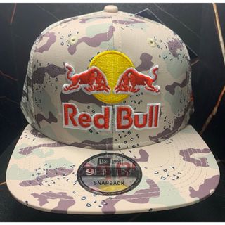 ニューエラー(NEW ERA)の刺繍多数RedBull レッドブル ニューエラメッシュキャップ　迷彩(キャップ)