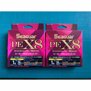 クレハ シーガー PEライン X8 1.0号 2個セット ☆新品未使用☆(釣り糸/ライン)