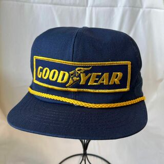 GOOD YEAR グッドイヤー 帽子 レーシング キャップ 90s USA製(キャップ)