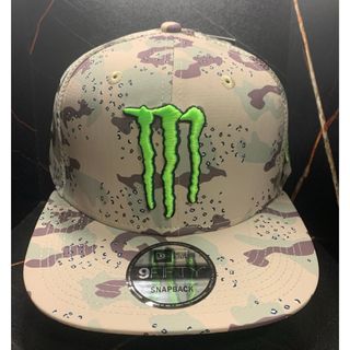 NEW ERA - 送料無料　新品未使用　モンスター✖️ニューエラ　メッシュキャップ　迷彩