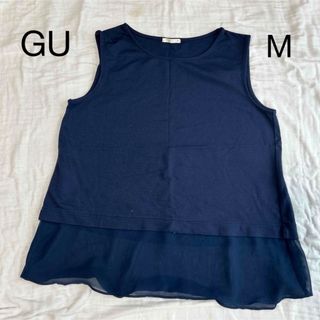 ジーユー(GU)のGU ノースリーブ M(Tシャツ(半袖/袖なし))