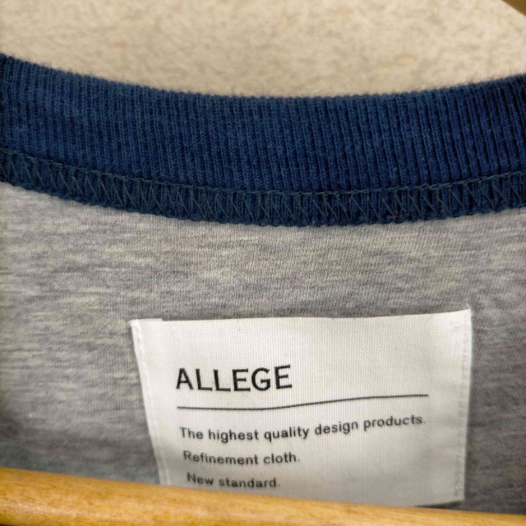 ALLEGE(アレッジ)のALLEGE(アレッジ) ボーダー柄ポケットTシャツ メンズ トップス メンズのトップス(Tシャツ/カットソー(半袖/袖なし))の商品写真