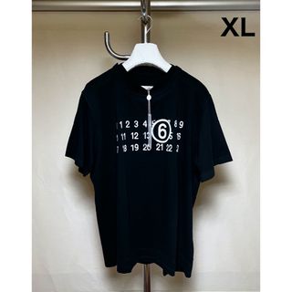 マルタンマルジェラ(Maison Martin Margiela)の新品 XL 24ss メゾン マルジェラ MM6 ブランドロゴTシャツ 6117(Tシャツ/カットソー(半袖/袖なし))