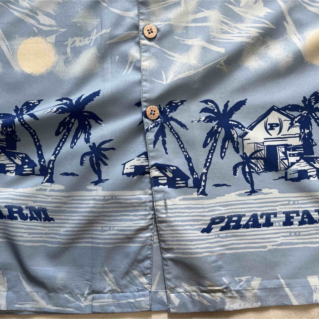 PHATFARM(ファットファーム)の【PHAT FARM】ファットファーム S/S アロハシャツ 90s B系 メンズのトップス(シャツ)の商品写真