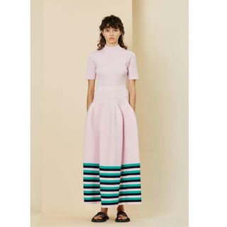 【新品】CFCL POTTERY SKIRT ピンク(ロングスカート)