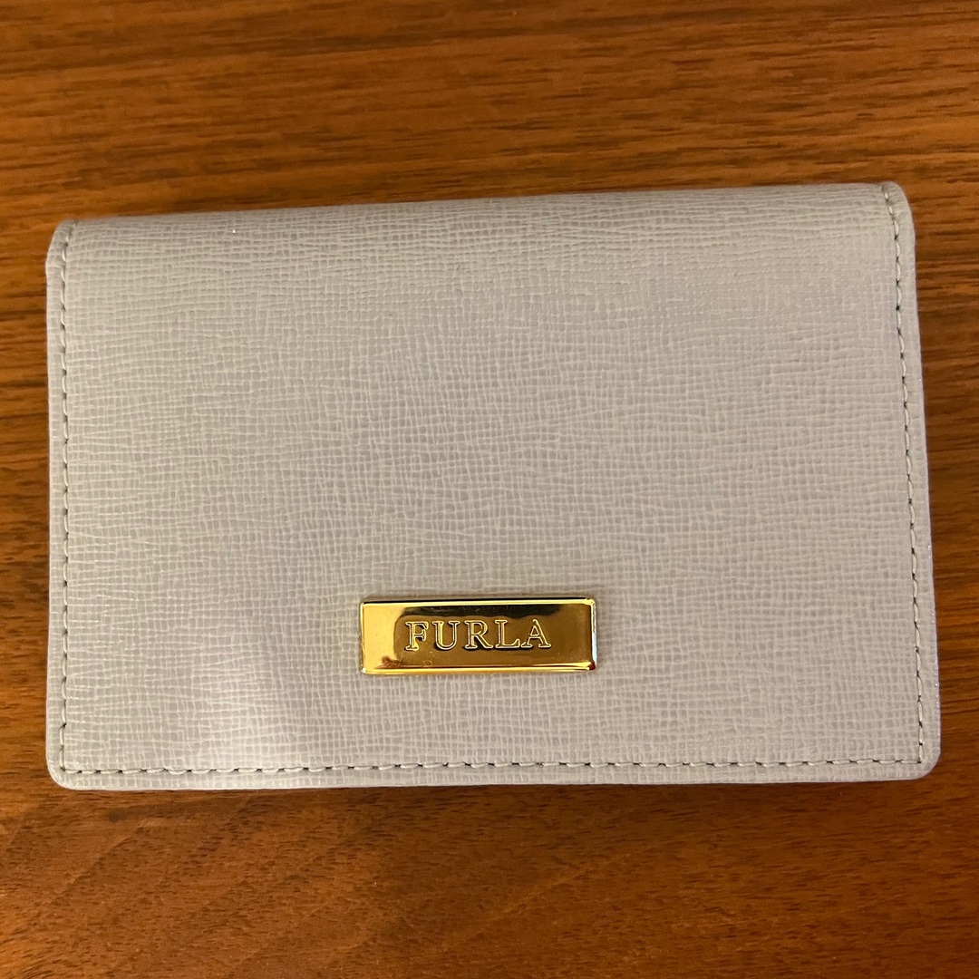 Furla(フルラ)のフルラ　FURLA 名刺入れ　カードケース　ブルー レディースのファッション小物(名刺入れ/定期入れ)の商品写真