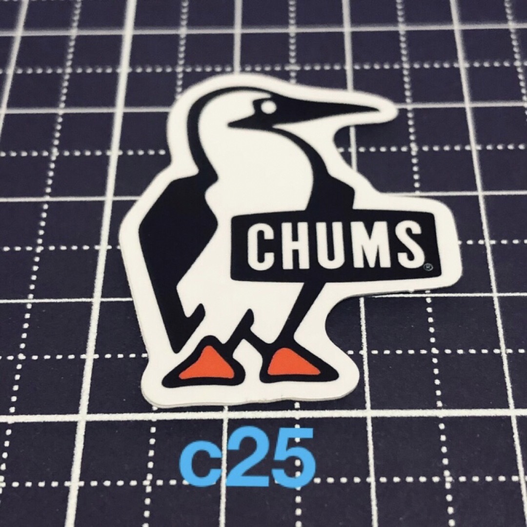 CHUMS(チャムス)のCHUMS チャムス キャンプステッカー 防水ステッカー  登山 キャンプ用品 自動車/バイクのバイク(ステッカー)の商品写真