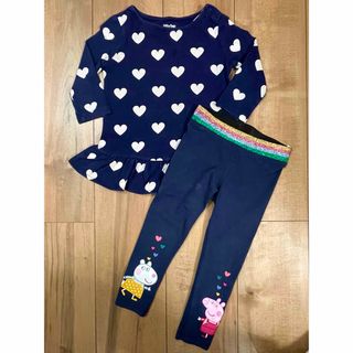 エイチアンドエム(H&M)の⭐️baby Gap チュニック＆ H&M レギンス／90(Tシャツ/カットソー)