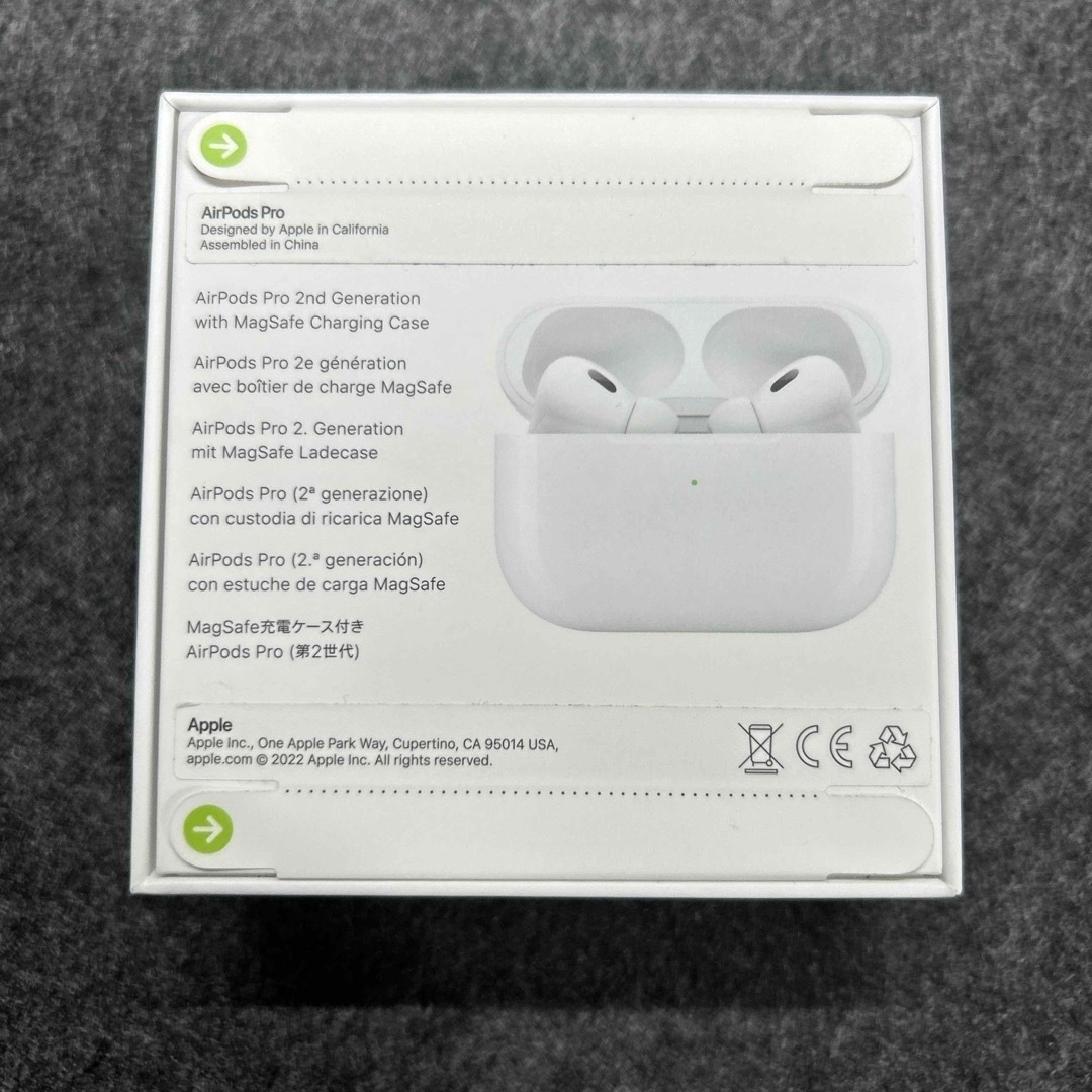 未開封品　アップル Airpods Pro 第2世代 スマホ/家電/カメラのオーディオ機器(ヘッドフォン/イヤフォン)の商品写真