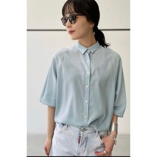 L'Appartement Dolmansleeve Sheer Blouse