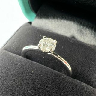 ティファニー(Tiffany & Co.)の新品仕上げ済 Tiffany トゥルー リング Pt950 ダイヤ 0.28ct(リング(指輪))