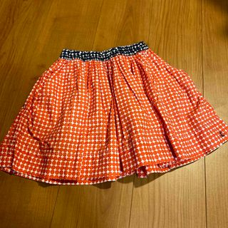 プチバトー(PETIT BATEAU)の最終値下　プチパドー　ドット柄スカート　サイズ6ans(スカート)