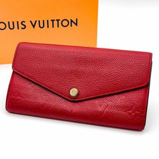 ルイヴィトン(LOUIS VUITTON)の【極美品】ルイヴィトン アンプラント ポルトフォイユ サラ スリーズ 長財布(財布)