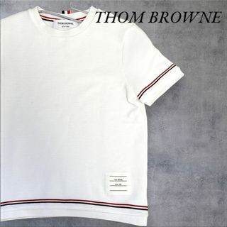 トムブラウン(THOM BROWNE)のトムブラウン THOM BROWNE 半袖スウェットシャツ Tシャツ カットソー(Tシャツ(半袖/袖なし))