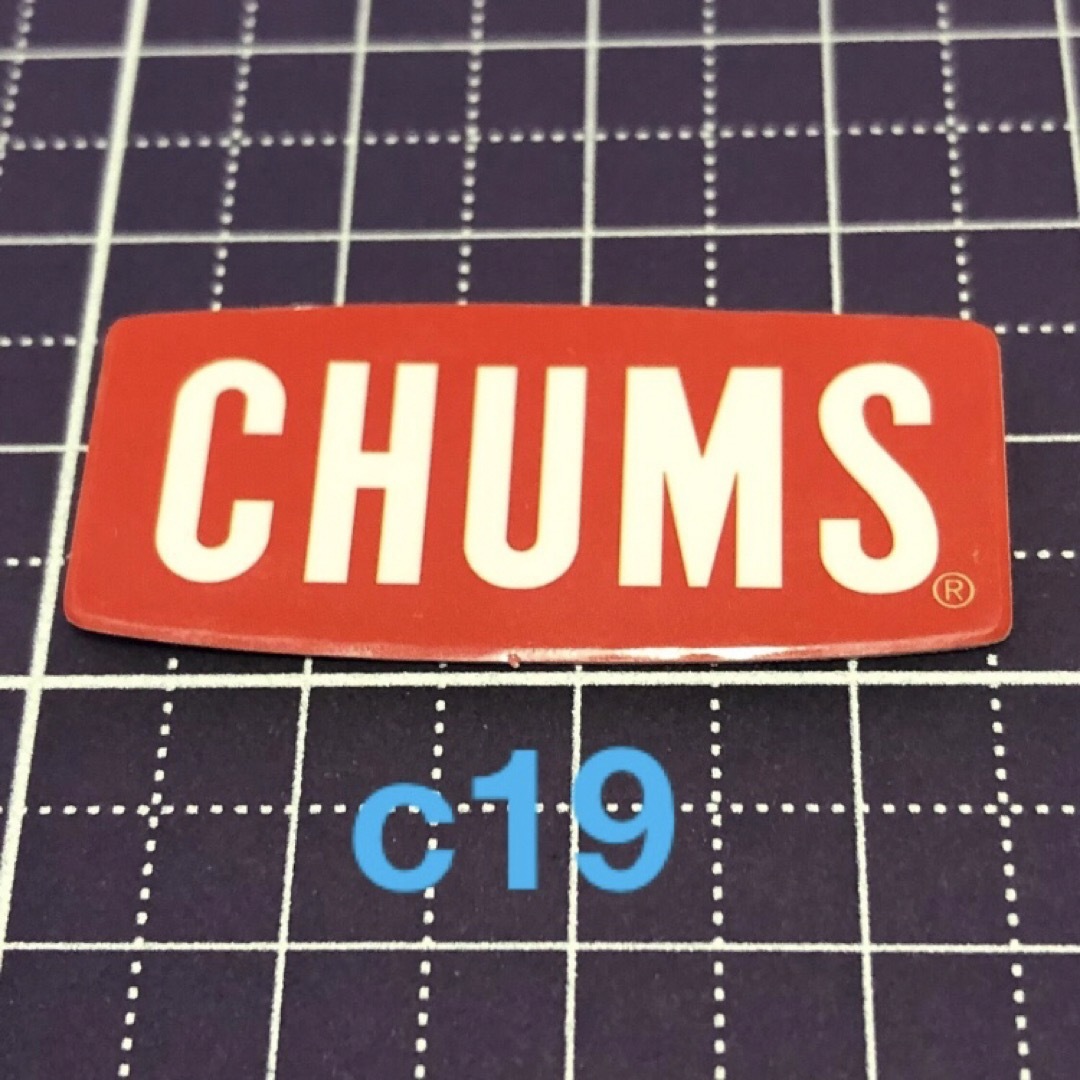 CHUMS(チャムス)のCHUMS チャムス キャンプステッカー 防水ステッカー  登山 キャンプ用品 自動車/バイクのバイク(ステッカー)の商品写真
