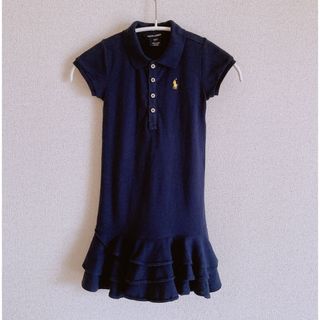 ラルフローレン(Ralph Lauren)のラルフローレン 半袖 ワンピース ポロ 110 4/4T 女の子(ワンピース)