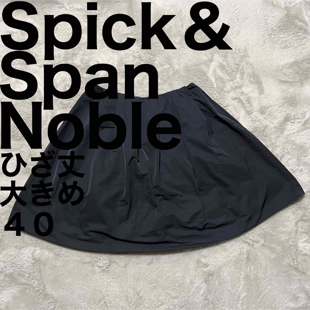 Spick and Span Noble(スピックアンドスパンノーブル)の美品です♪ スピックアンドスパン ノーブル  40 スカート ひざ丈 大きめ レディースのスカート(ひざ丈スカート)の商品写真