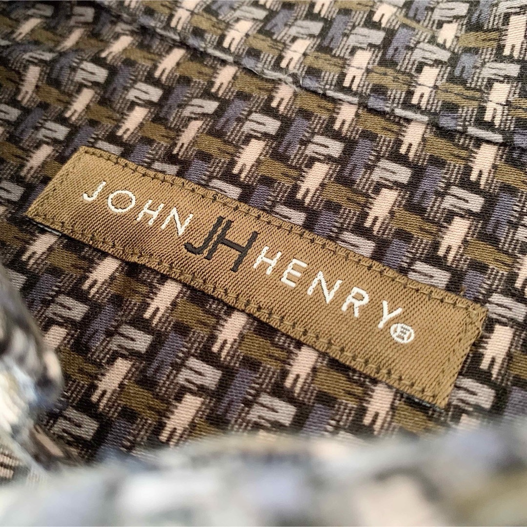 古着 “JOHN HENRY” Pattern L/S Shirt メンズのトップス(シャツ)の商品写真