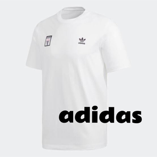 アディダス(adidas)のadidas アディダス オリジナルス Tシャツ フレイム トレフォイル メンズ(Tシャツ(半袖/袖なし))