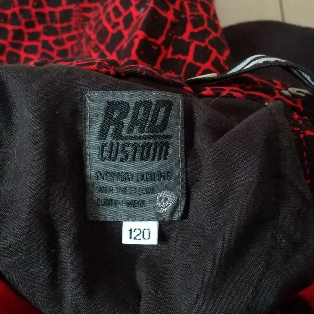 RADCUSTOM男児ズボン120サイズ キッズ/ベビー/マタニティのキッズ服男の子用(90cm~)(パンツ/スパッツ)の商品写真