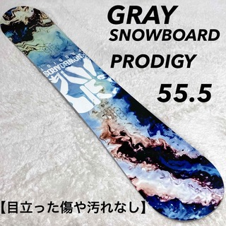 【使用1回】希少 美品Gray Snowboards PRODIGY 55.5(ボード)