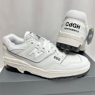 COMME des GARCONS - 27cm 新品 コムデギャルソン ニューバランス 550 コラボ スニーカー 白