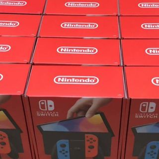 新品未開封　任天堂スイッチ有機EL ネオン16台(家庭用ゲーム機本体)