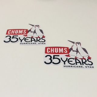 チャムス(CHUMS)のCHUMS チャムス キャンプステッカー 防水ステッカー  登山 キャンプ用品(ステッカー)