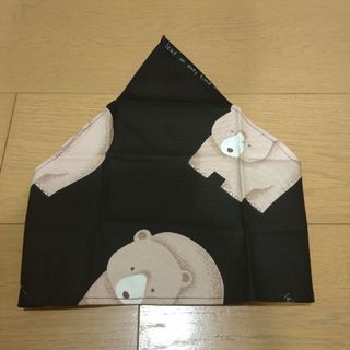 ハンドメイド　子供用三角巾　短め　クマ　動物柄(キッチン小物)