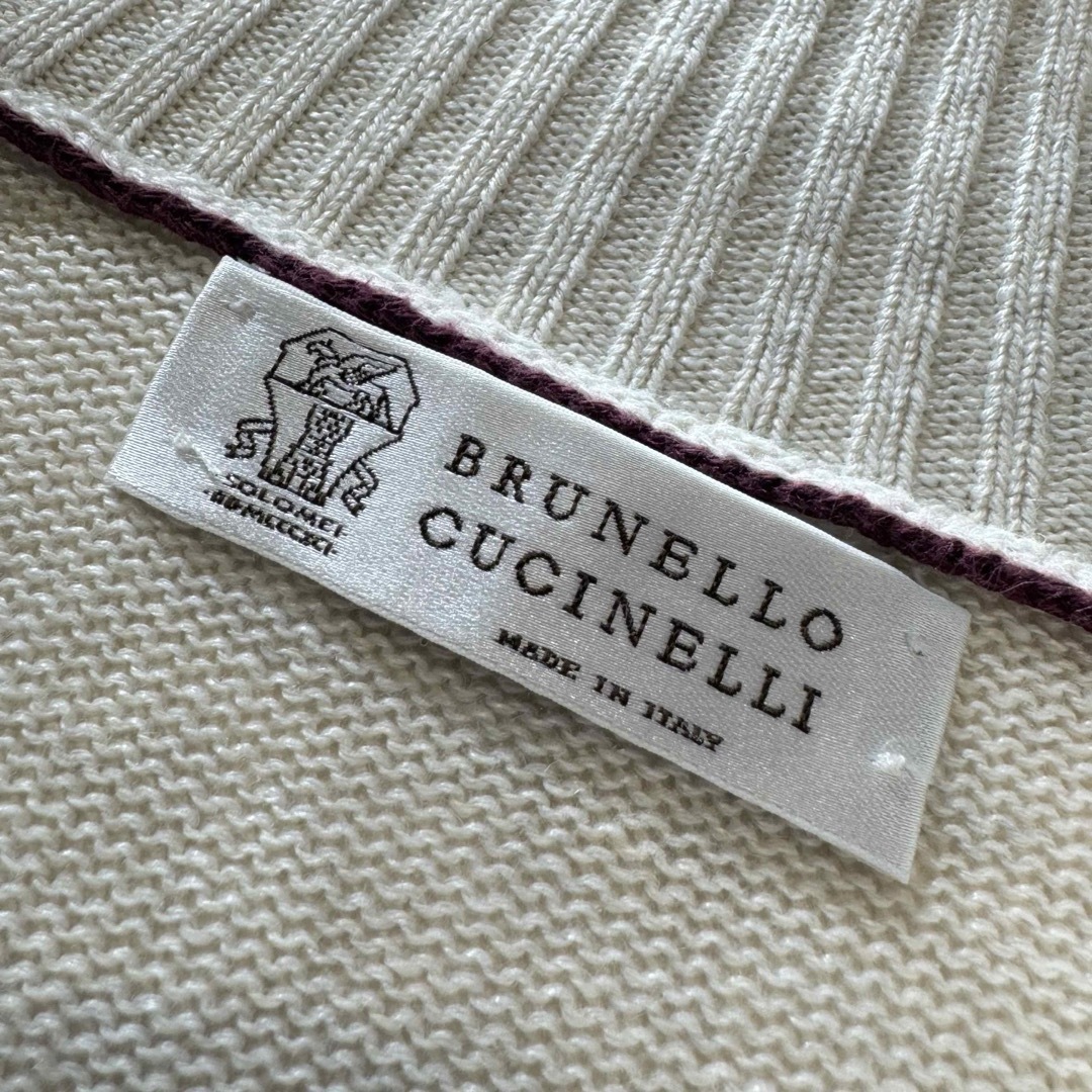 BRUNELLO CUCINELLI(ブルネロクチネリ)のL46★美品★極上サマーニットジャケット カーディガン ブルネロクチネリ メンズのトップス(カーディガン)の商品写真