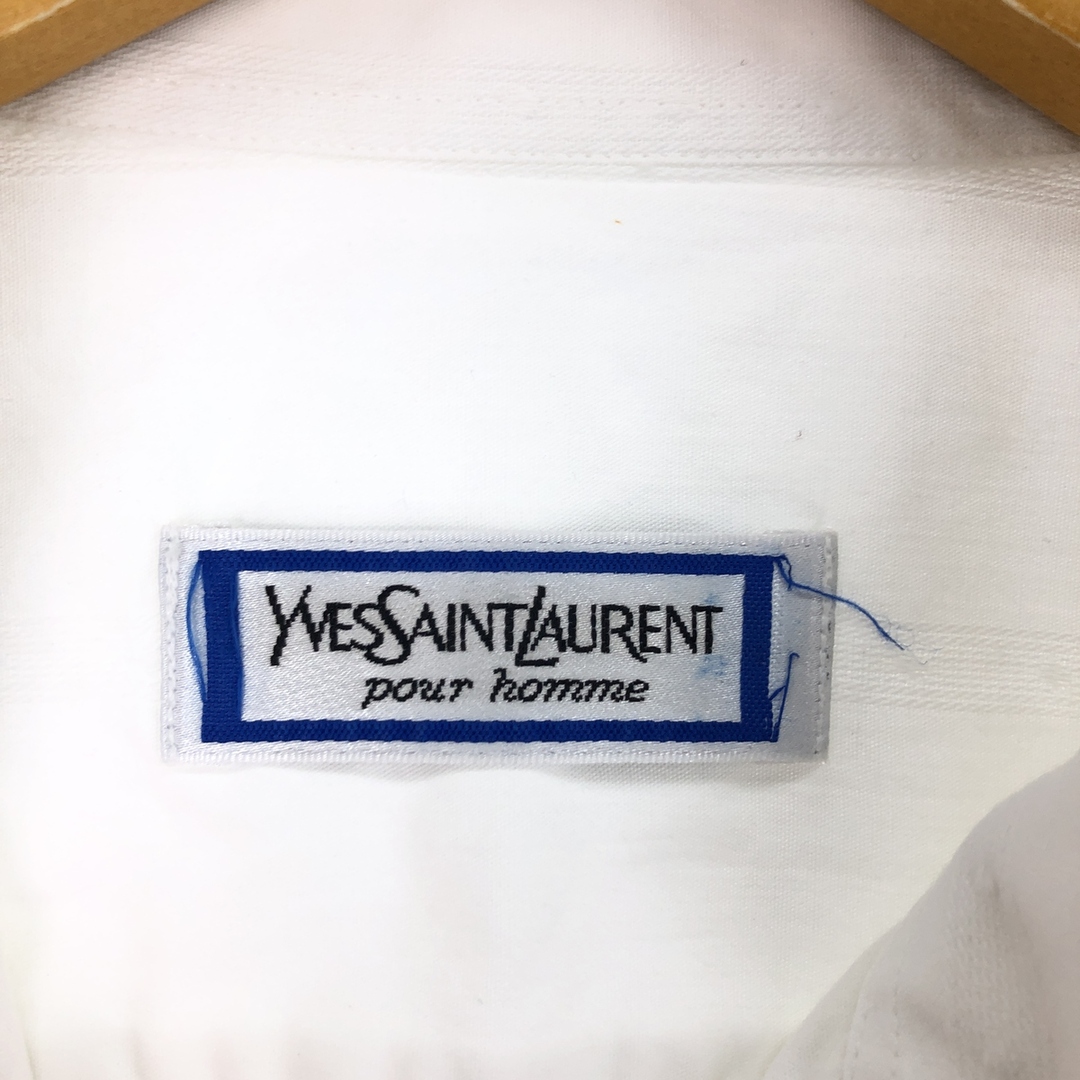 古着 90年代 イヴサンローラン Yves Saint Laurent POUR HOMME プールオム 半袖 ボタンダウンシャツ メンズL ヴィンテージ /eaa441476 メンズのトップス(シャツ)の商品写真