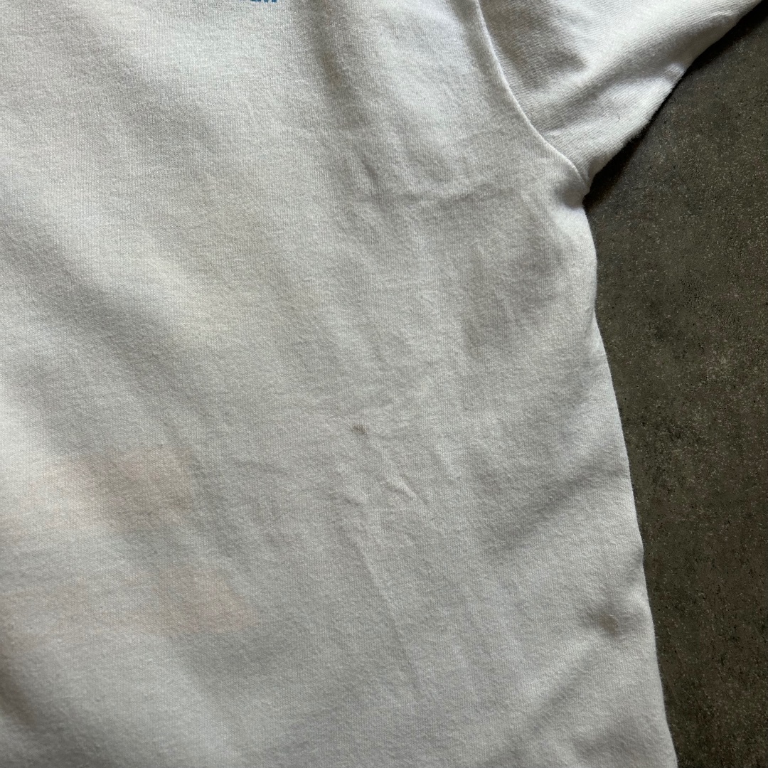 FRUIT OF THE LOOM(フルーツオブザルーム)の90s フルーツオブザルーム tシャツ USA製 M ホワイト バックプリント メンズのトップス(Tシャツ/カットソー(半袖/袖なし))の商品写真