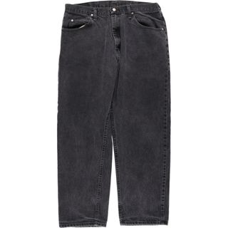 ラングラー(Wrangler)の古着 ラングラー Wrangler ブラックデニム テーパードデニムパンツ メンズw35 /eaa444492(デニム/ジーンズ)